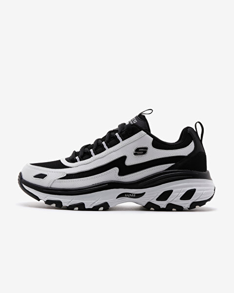 Skechers Arch Fit D lites Erkek Beyaz Sneakers 237310 WBK